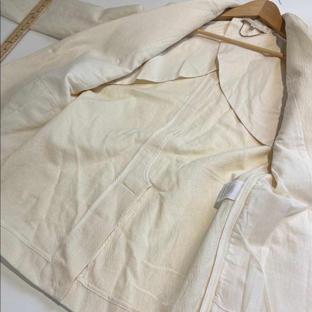 Vanessa Bruno Cream Blazer Size EU 34 - Picture 7 of 8